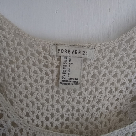 Forever 21 Crochet Top - Picture 4 of 5
